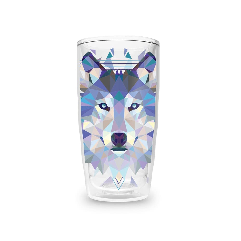 Garrafa 270ml Lobo Geométrico