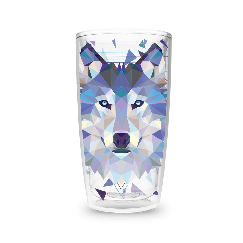 Garrafa 450ml Lobo Geométrico