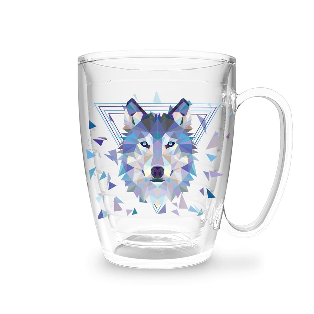 Caneca 450ml Lobo Geométrico
