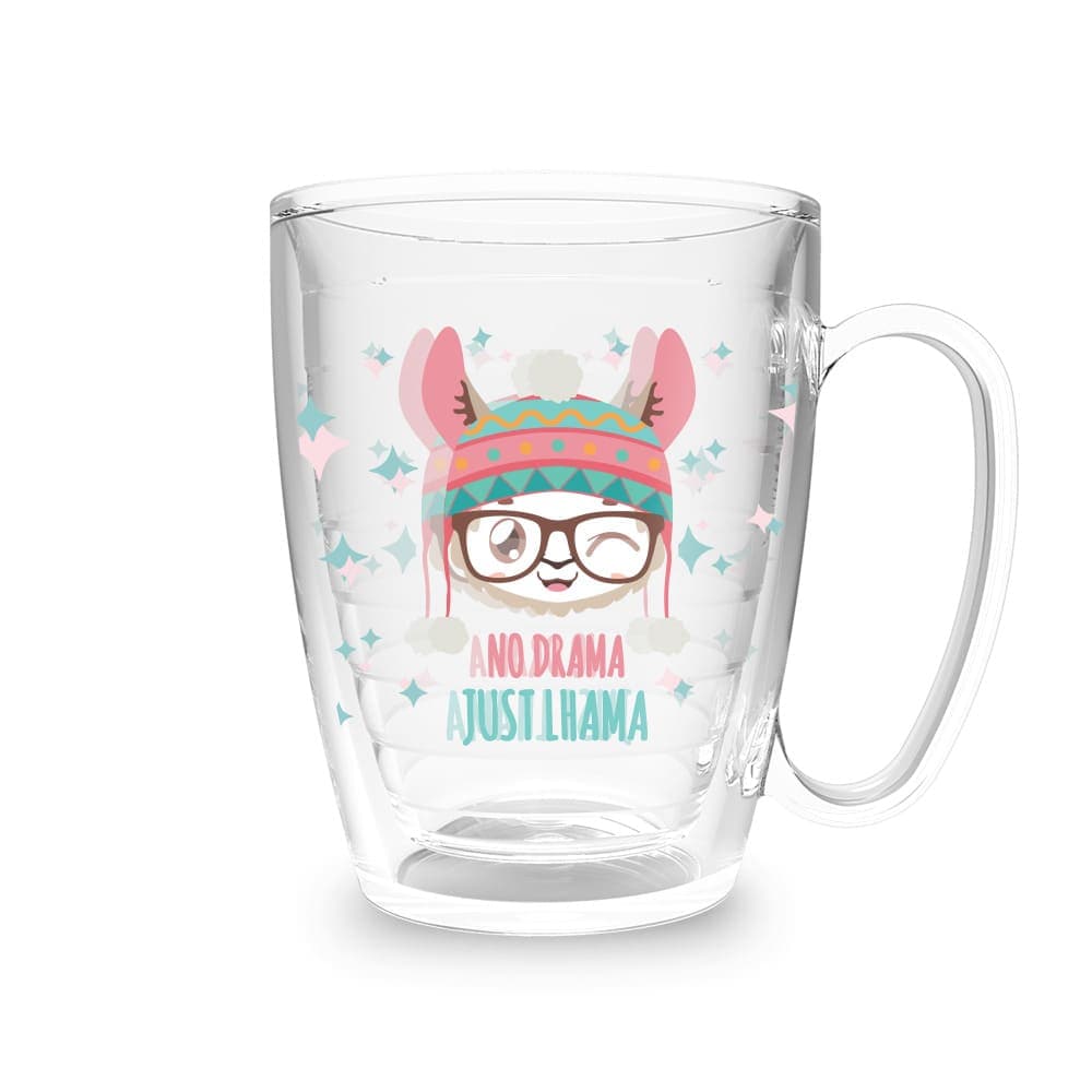 Caneca 450ml Lhama Geek