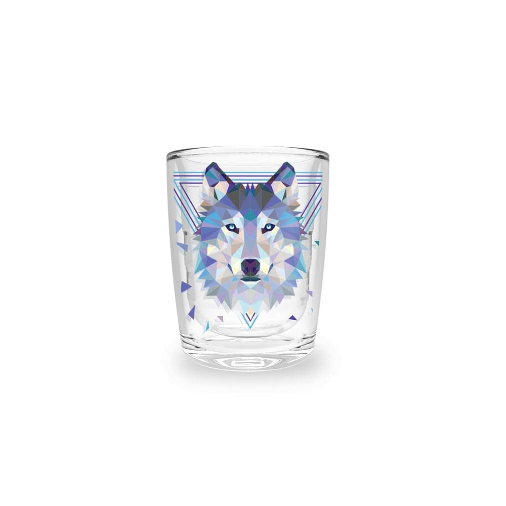 Shot 60ml Lobo Geométrico