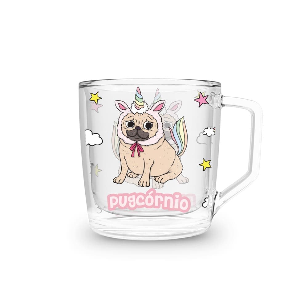 Xícara 250ml Pugcórnio
