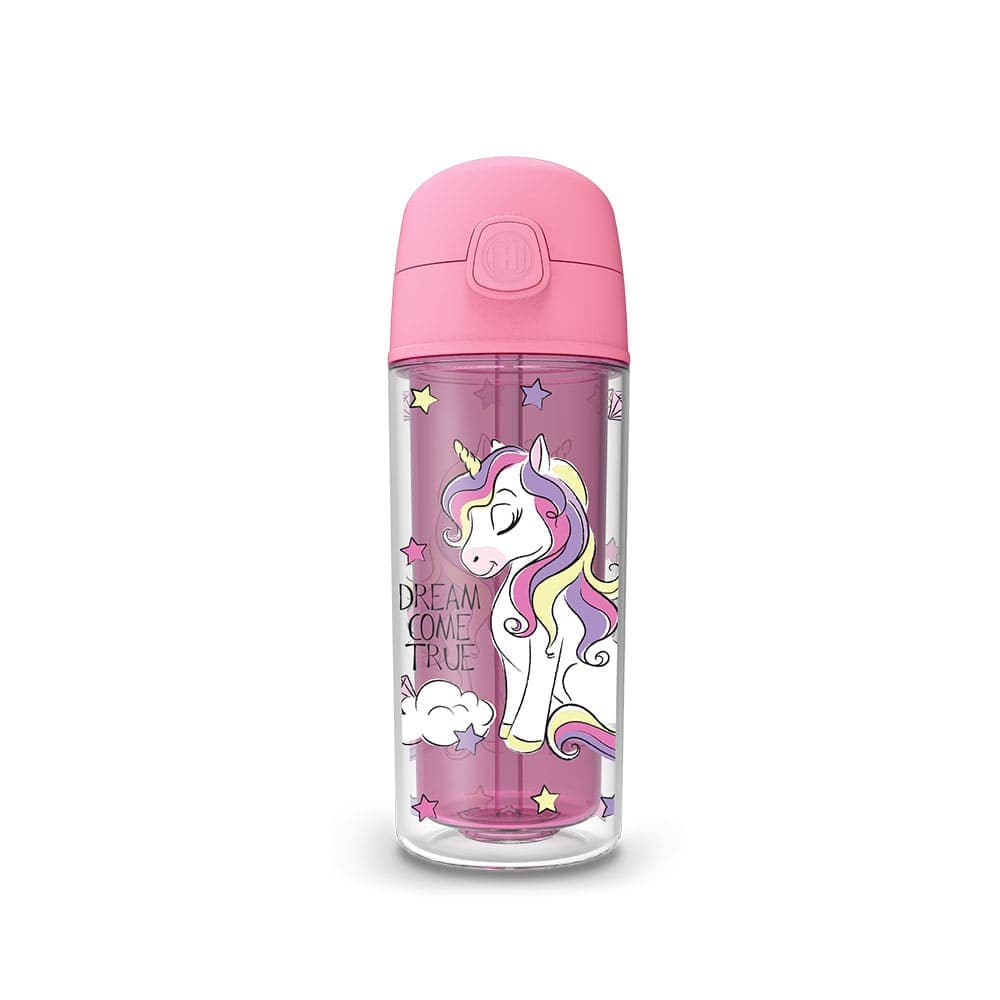 Garrafa Pop 270ml Unicórnio