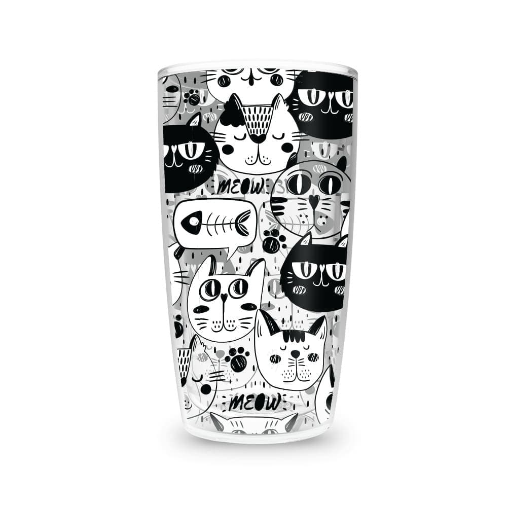 Garrafa 450ml Gatos P/B