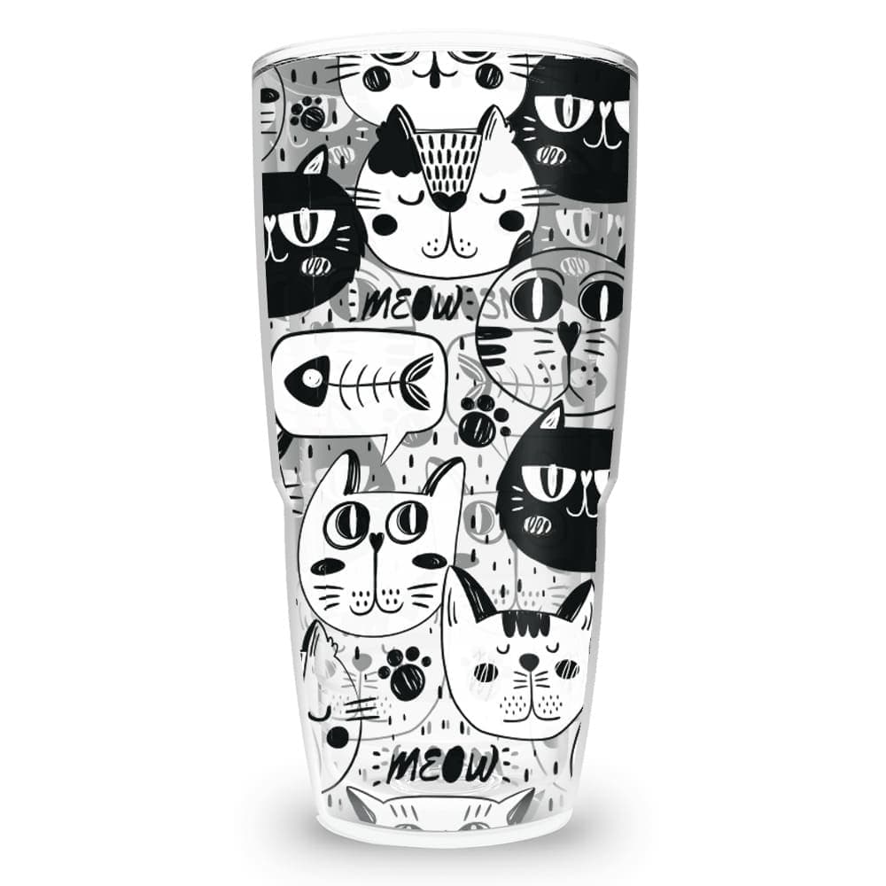 Garrafa 700ml Gatos P/B