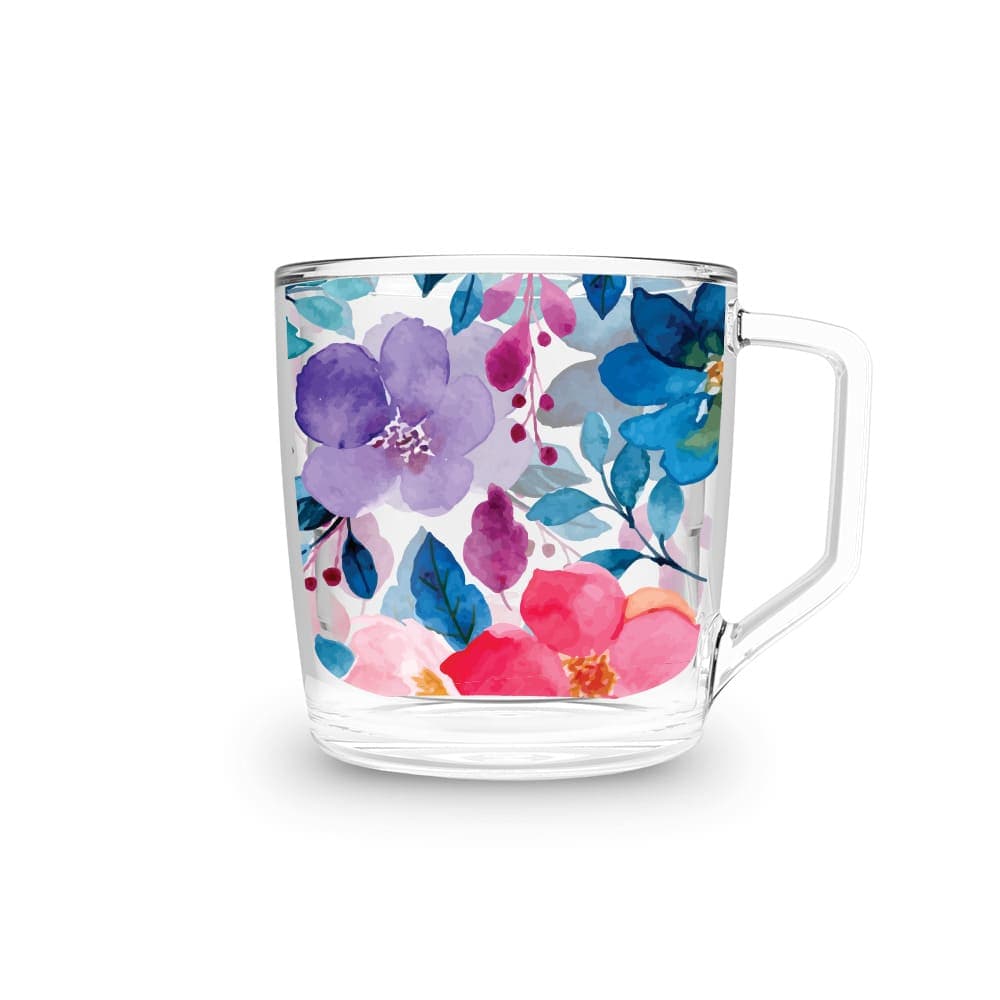 Xícara 250ml Floral