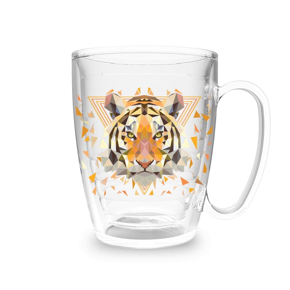 Caneca 450ml Tigre Geométrico