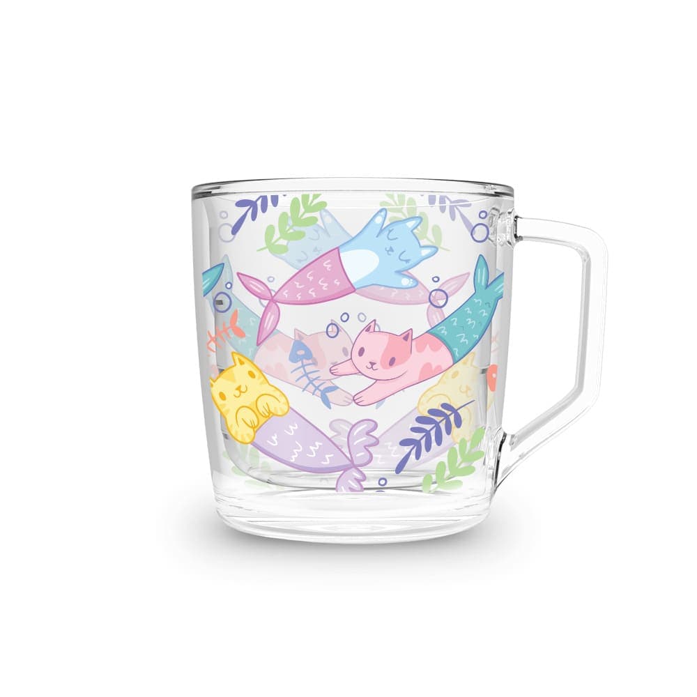 Xícara 250ml Peixe Gato