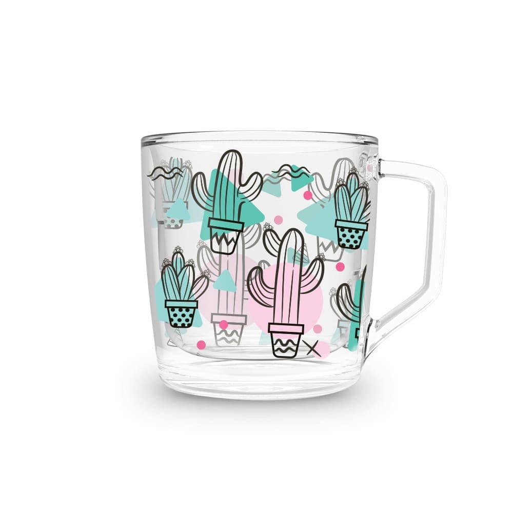 Xícara 250ml Cactos