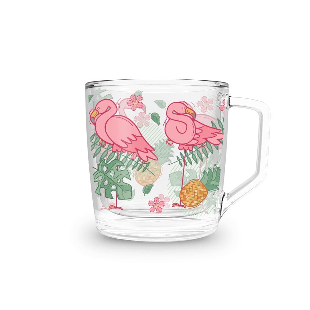 Xícara 250ml Flamingo Vibes