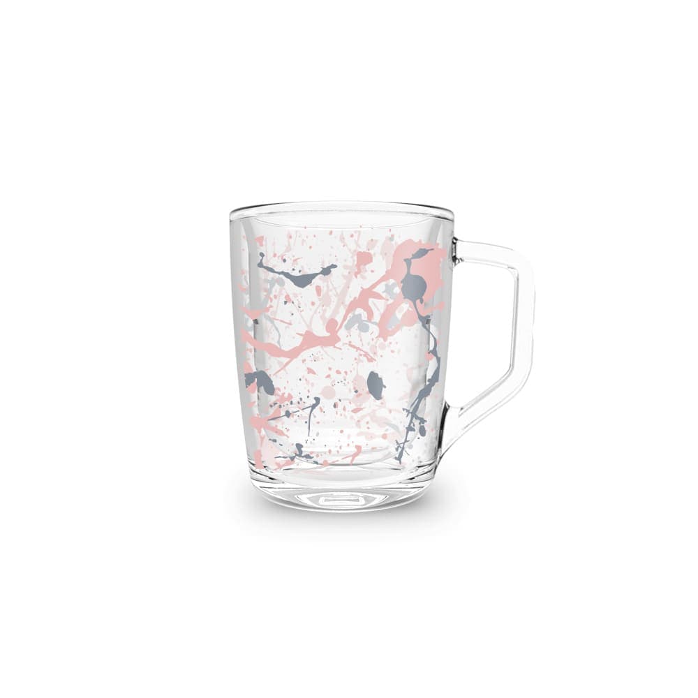 Xícara 60ml Pink Splash
