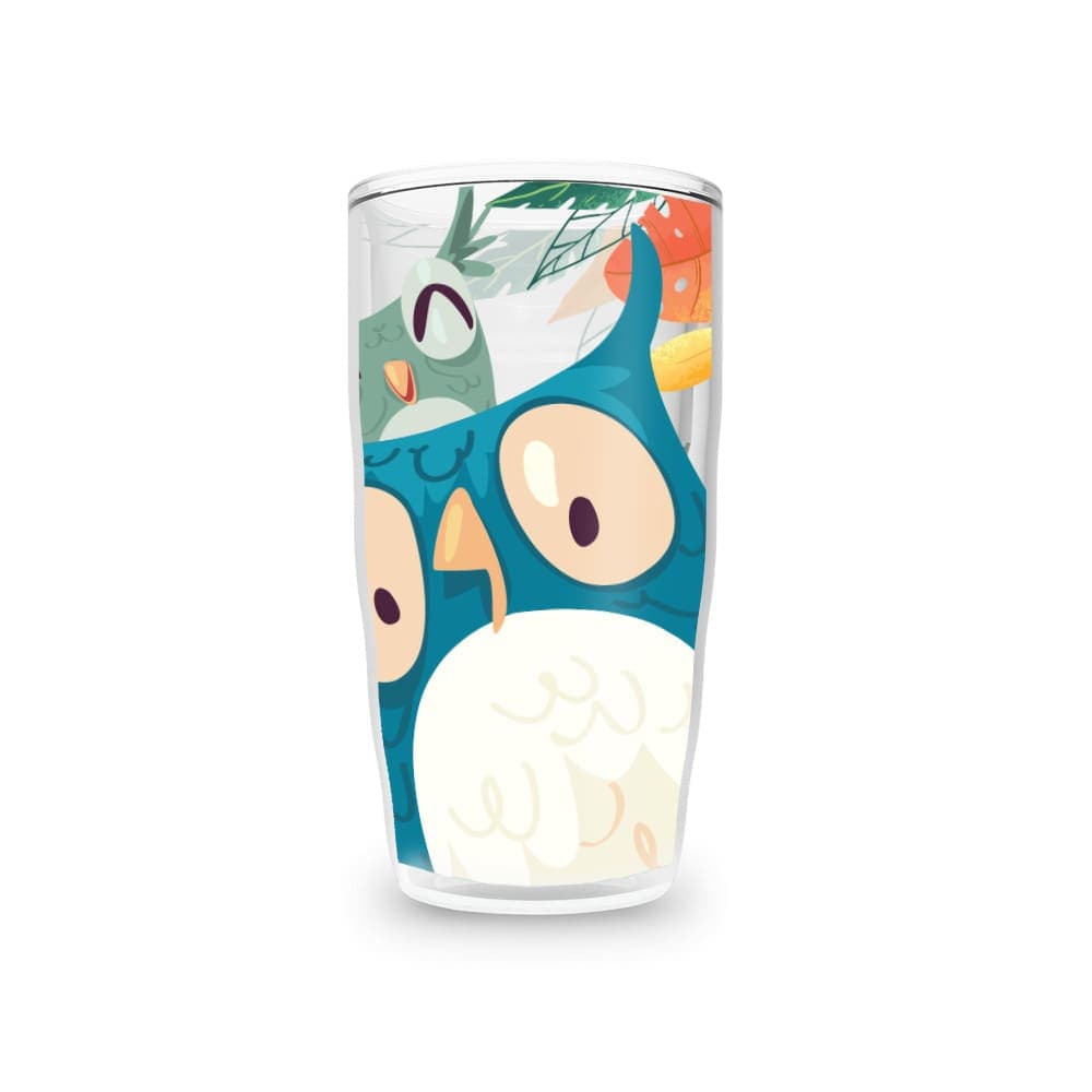 Garrafa 270ml Coruja Tropical