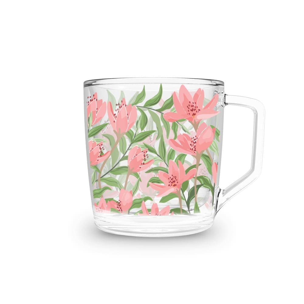 Xícara 250ml Jasmim Rosa
