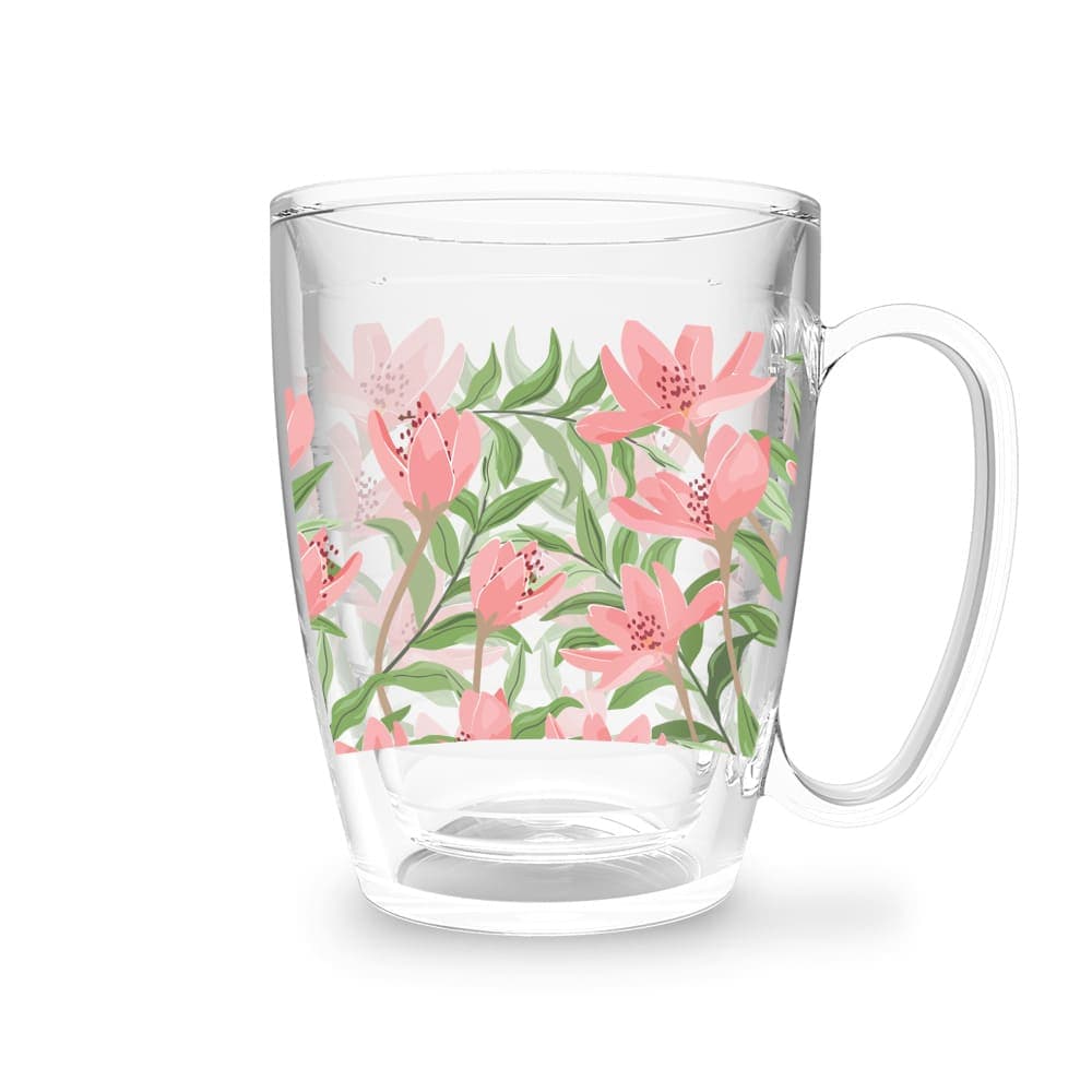 Caneca 450ml Jasmim Rosa