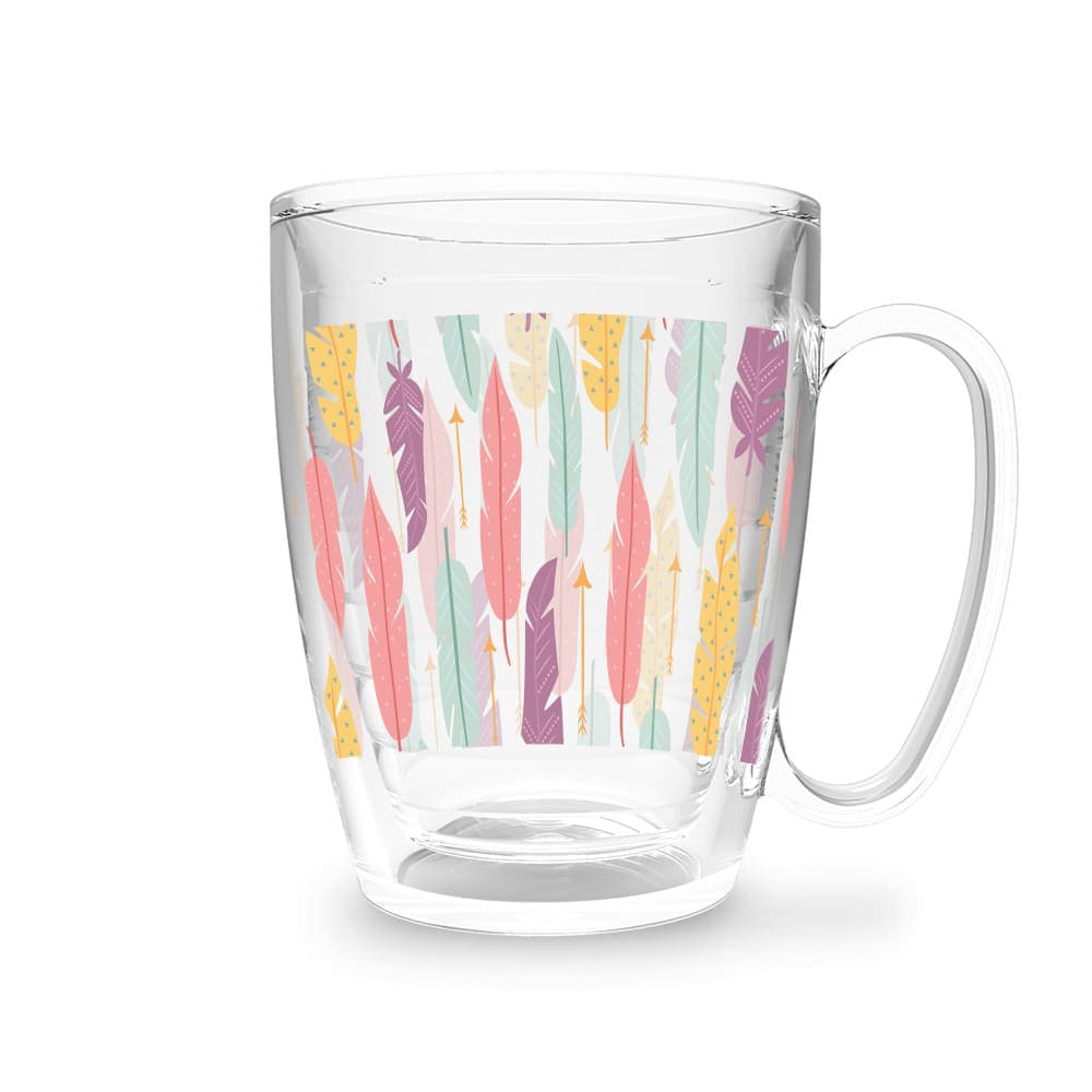 Caneca 450ml Penas