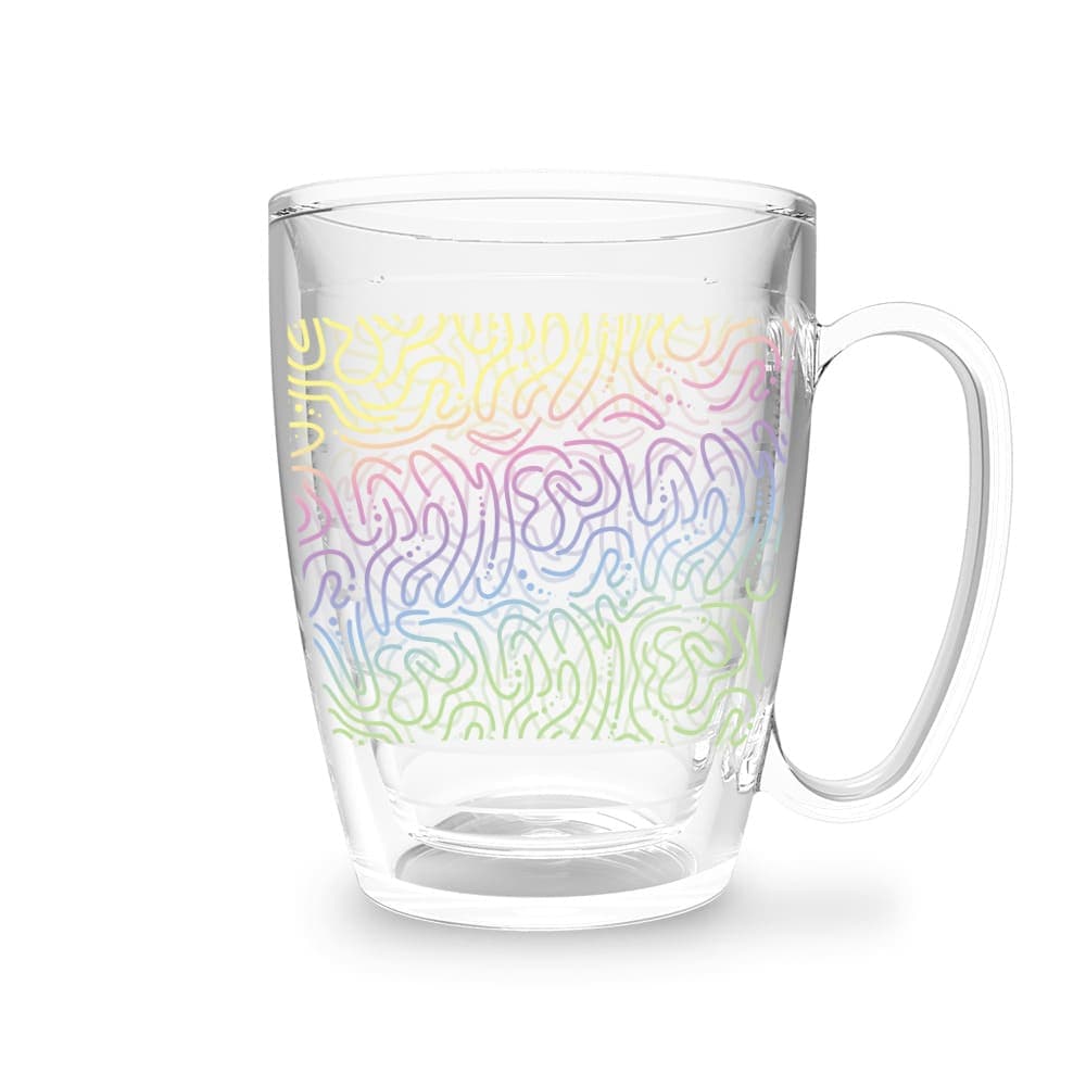 Caneca 450ml Linhas Degradê