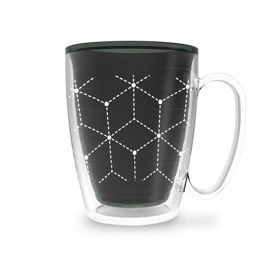 Caneca 450ml Cubos