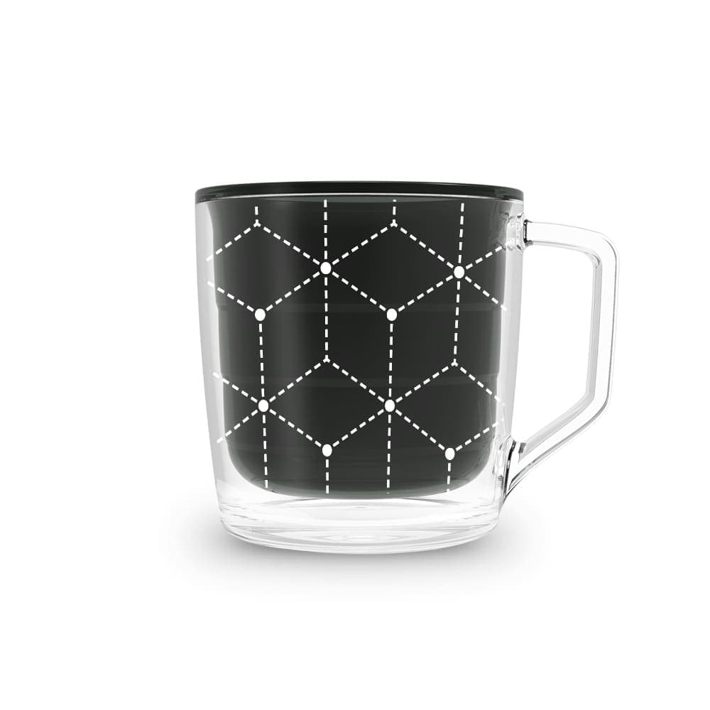 Xícara 250ml Cubos