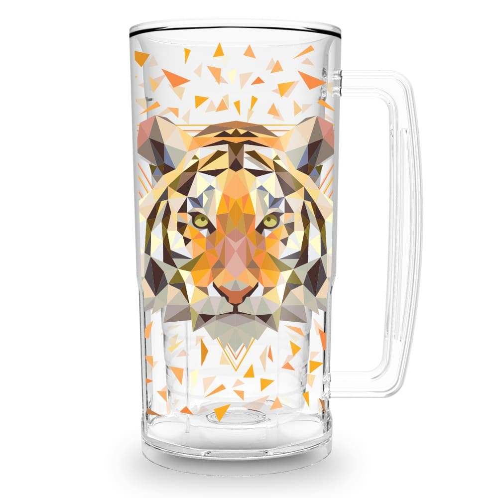 Garrafa 700ml Tigre Geométrico