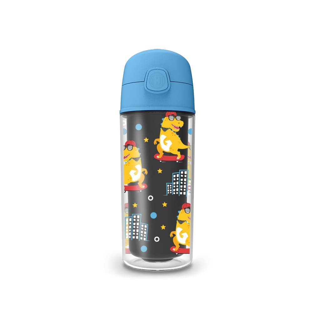 Garrafa Pop 270ml Dino Skate