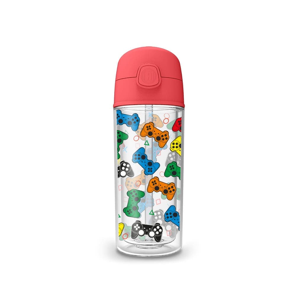 Garrafa Pop 270ml Controle Gamers