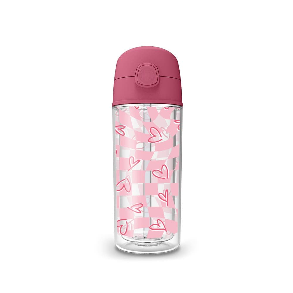 Garrafa Pop 270ml Corações 90's