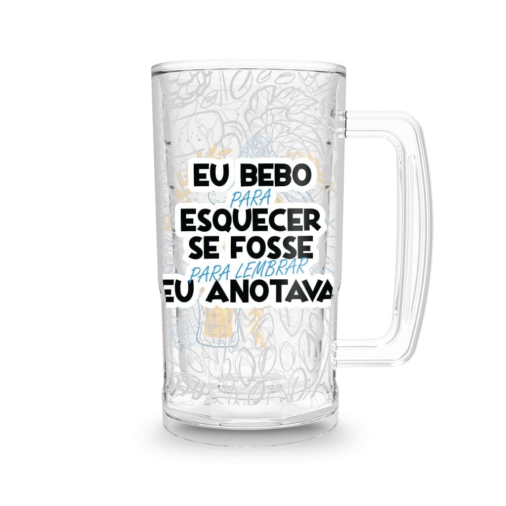 Garrafa 450ml Bebo para Esquecer