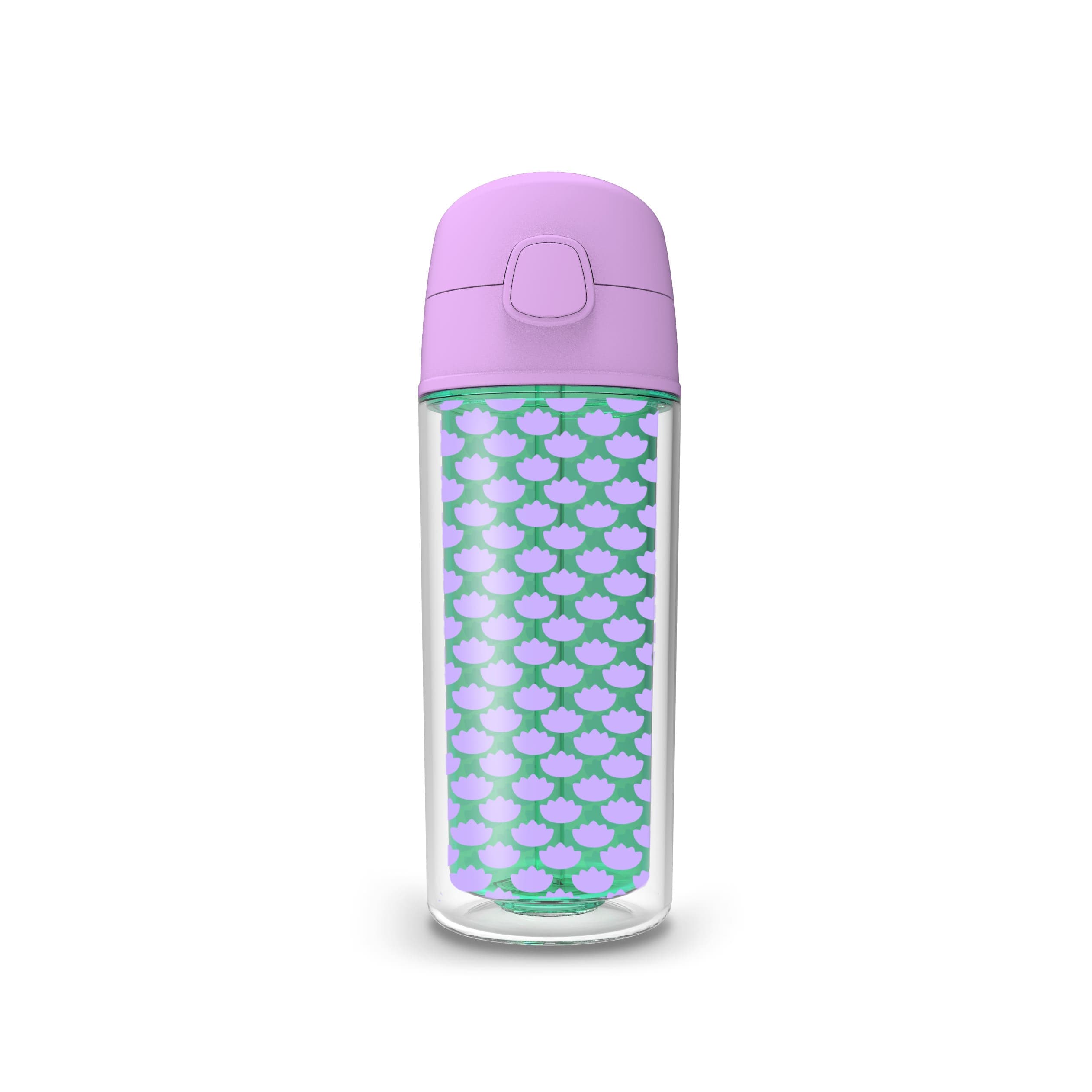 Garrafa Pop 270ml Cauda de Sereia