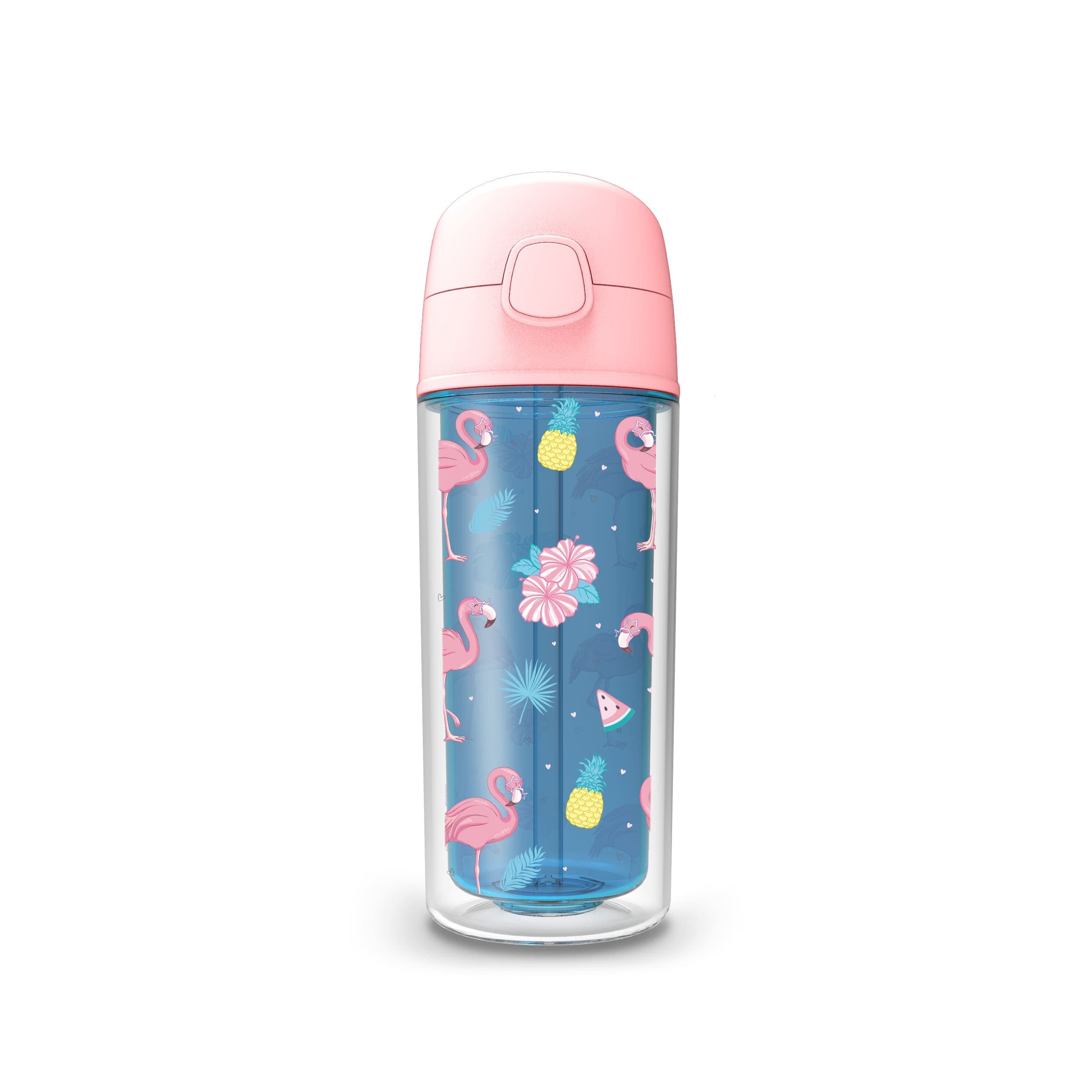 Garrafa Pop 270ml Flamingo Salad