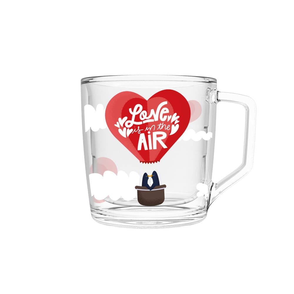 Xícara 250ml Pinguins do Amor