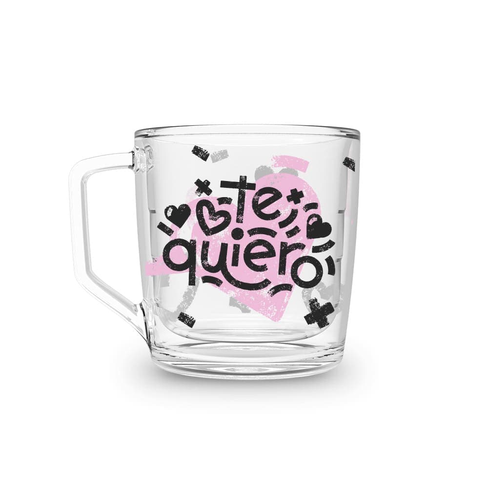 Xícara 250ml Te Quiero Rosa