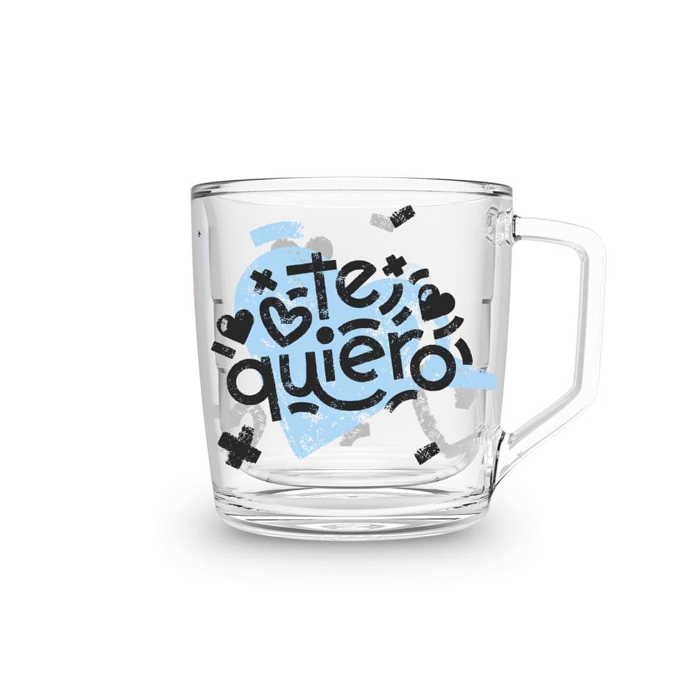 Xícara 250ml Te Quiero Azul