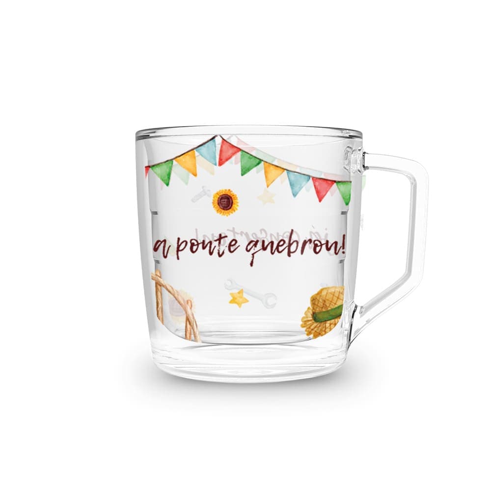 Xícara 250ml A Ponte Quebrou