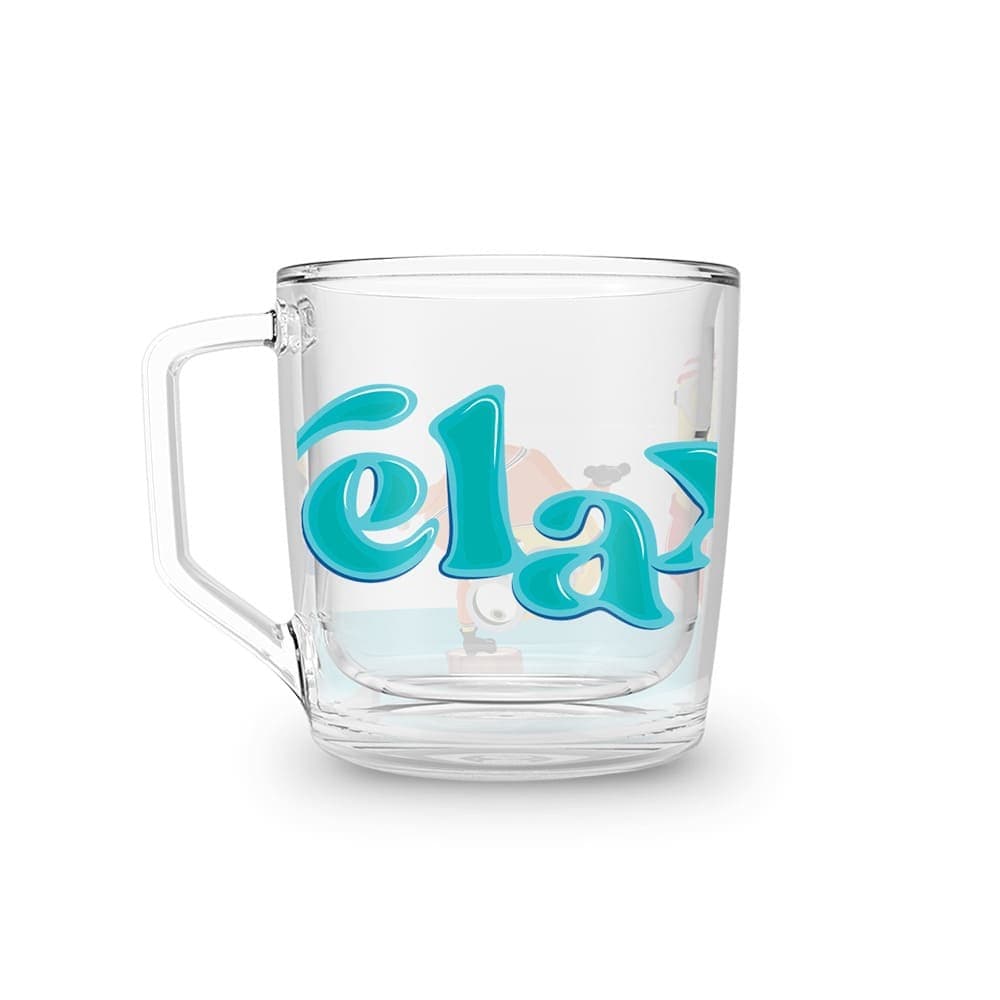 Xícara 250ml Minions Relax