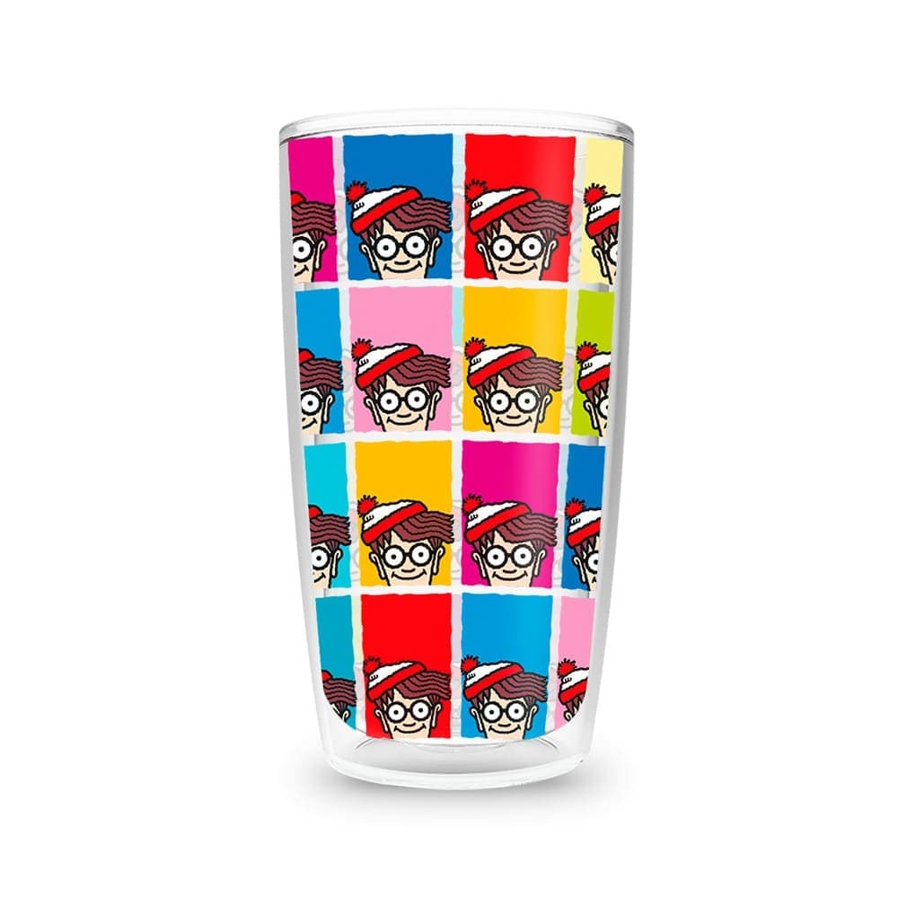 Garrafa 450ml Onde Está o Wally? Quadrinhos