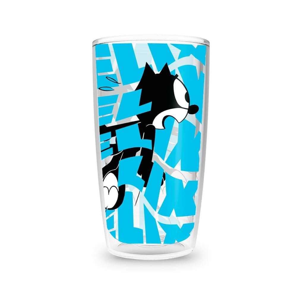 Garrafa 450ml Gato Félix Azul