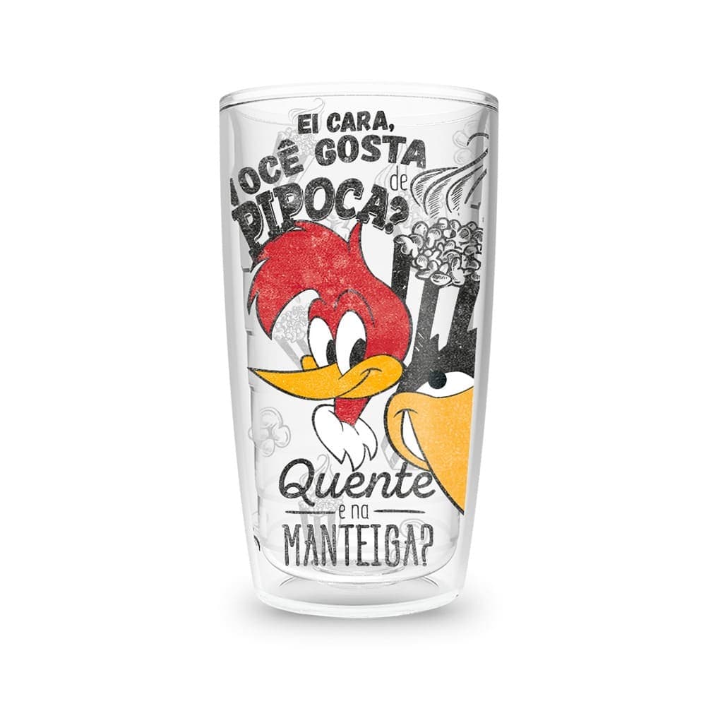 Garrafa 450ml Pica-Pau Pipoca