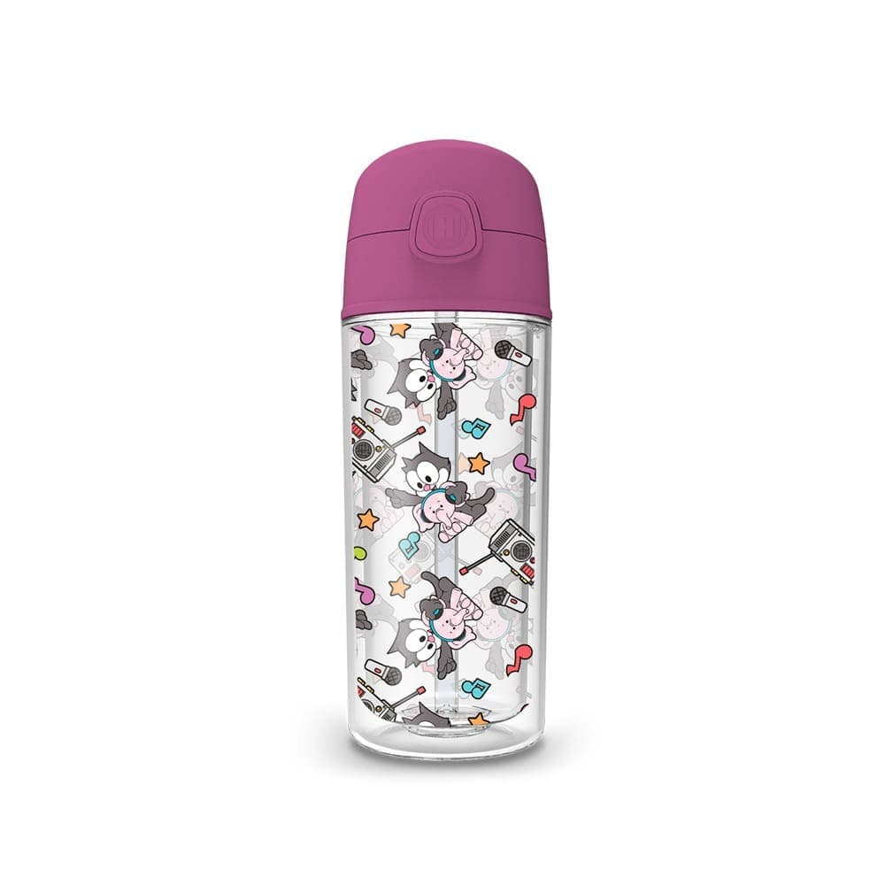 Garrafa Pop 270ml Gato Félix Música