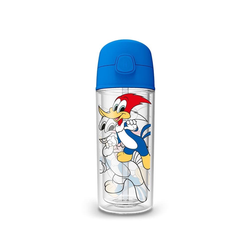 Garrafa Pop 270ml Pica-Pau Contorno