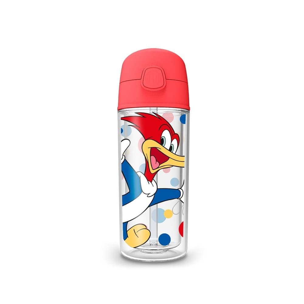 Garrafa Pop 270ml Pica-Pau Bolinhas