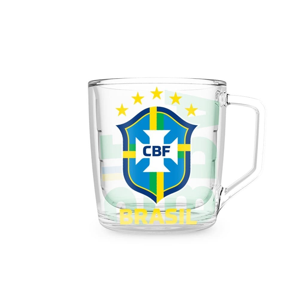 Xícara 250ml CBF Brasil