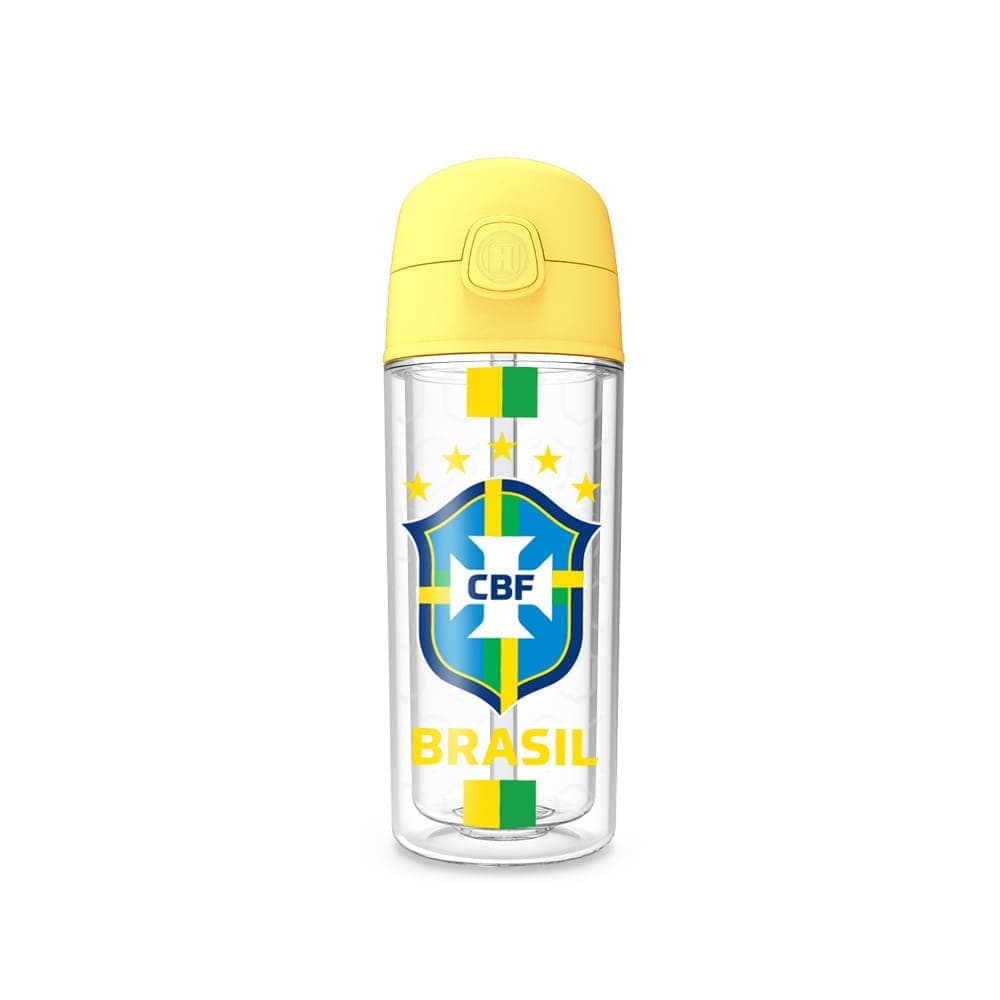 Garrafa Pop 270ml CBF Orgulho do Escudo