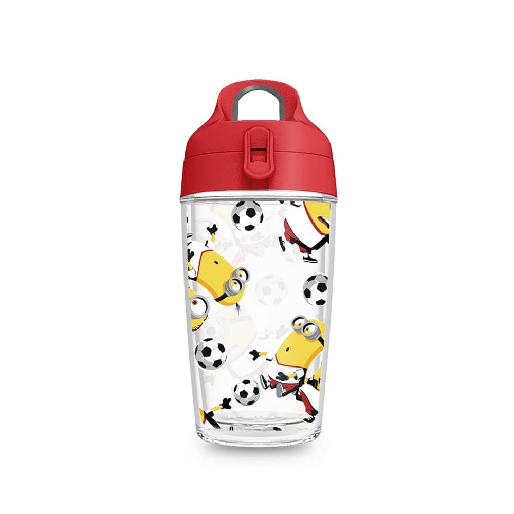 Garrafa Fit 360ml Minions Futebol