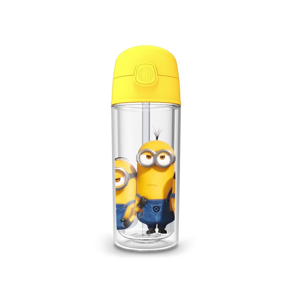 Garrafa Pop 270ml Minions Quarteto