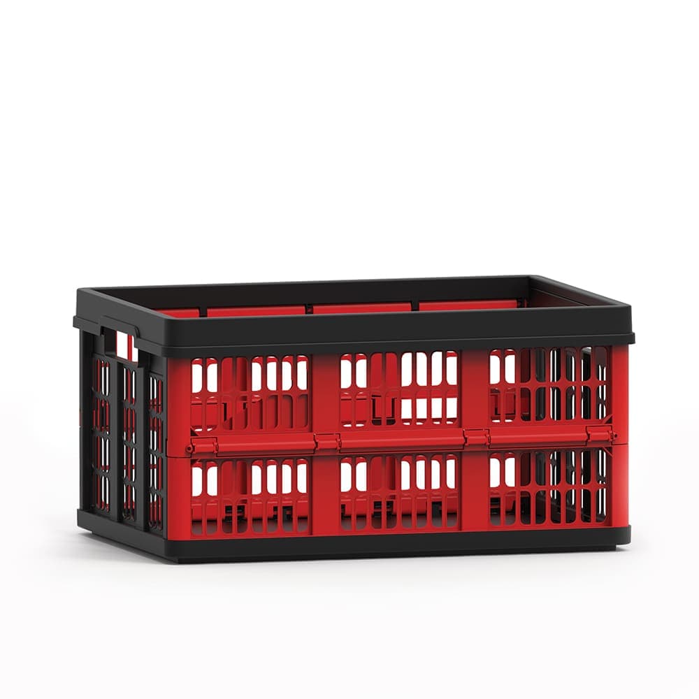 Caixa Dobrável Organizadora 45l Vermelho