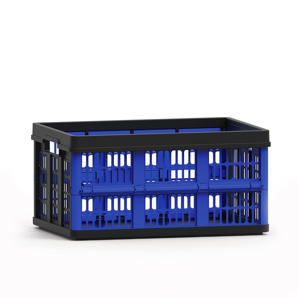 Caixa Dobrável Organizadora 45l Azul
