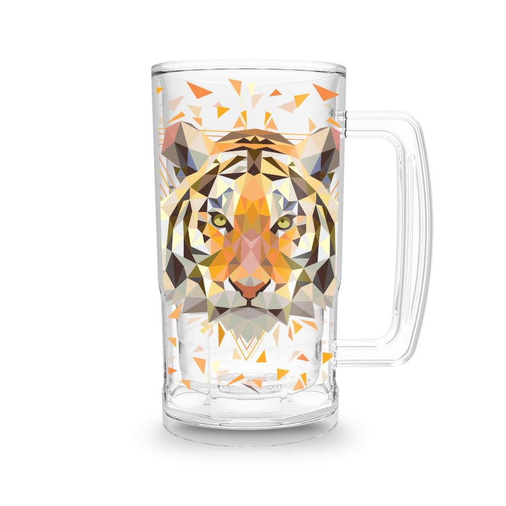 Garrafa 450ml Tigre Geométrico