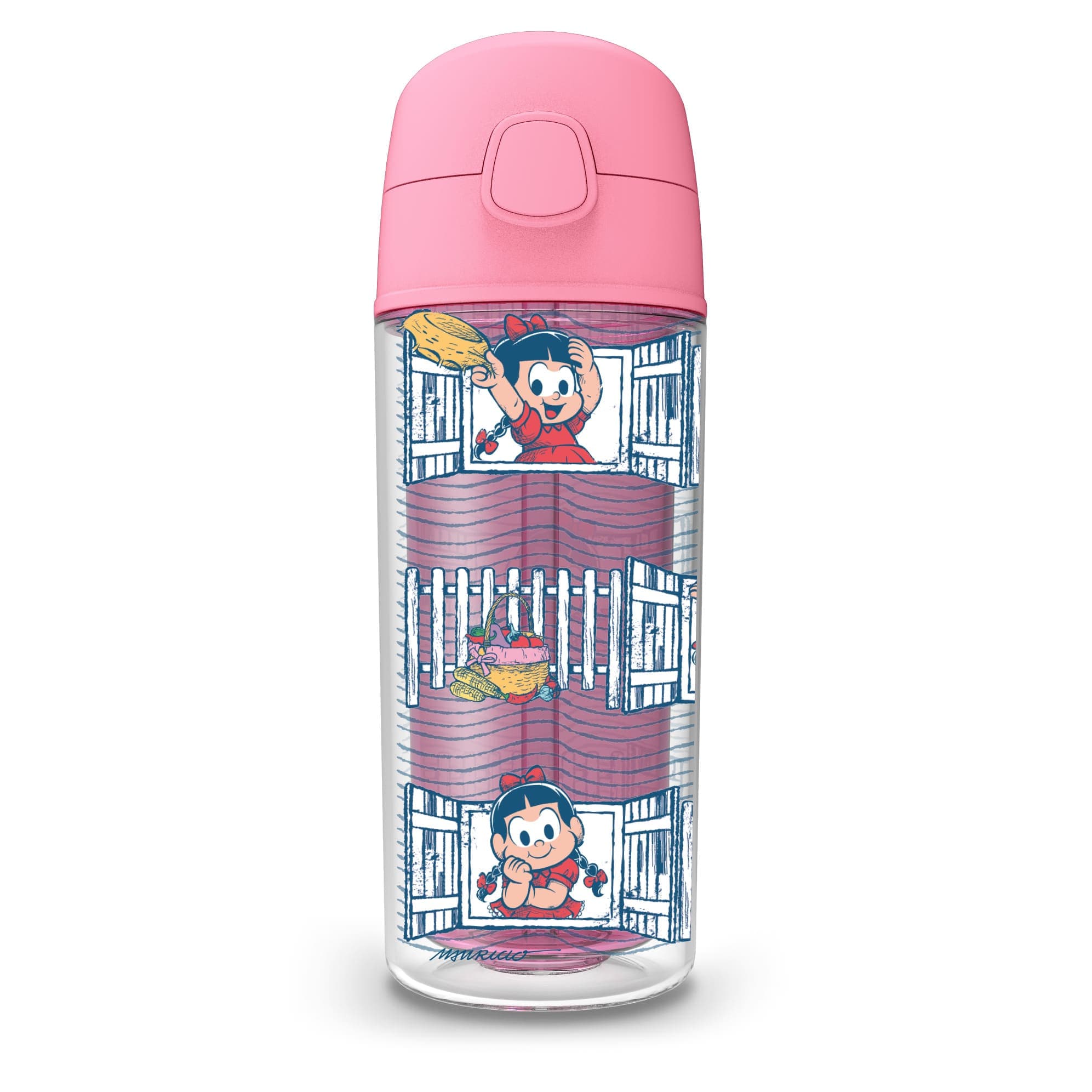 Garrafa Pop 270ml Rosinha