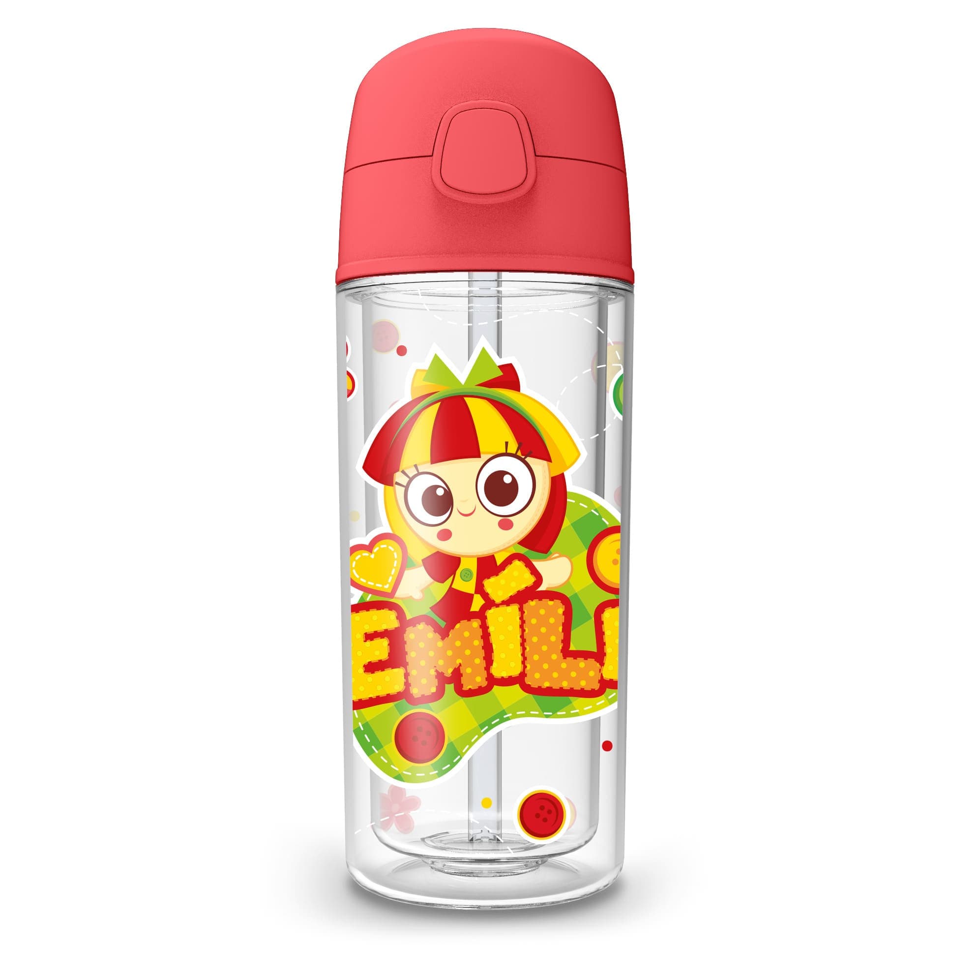 Garrafa Pop 270ml Emília
