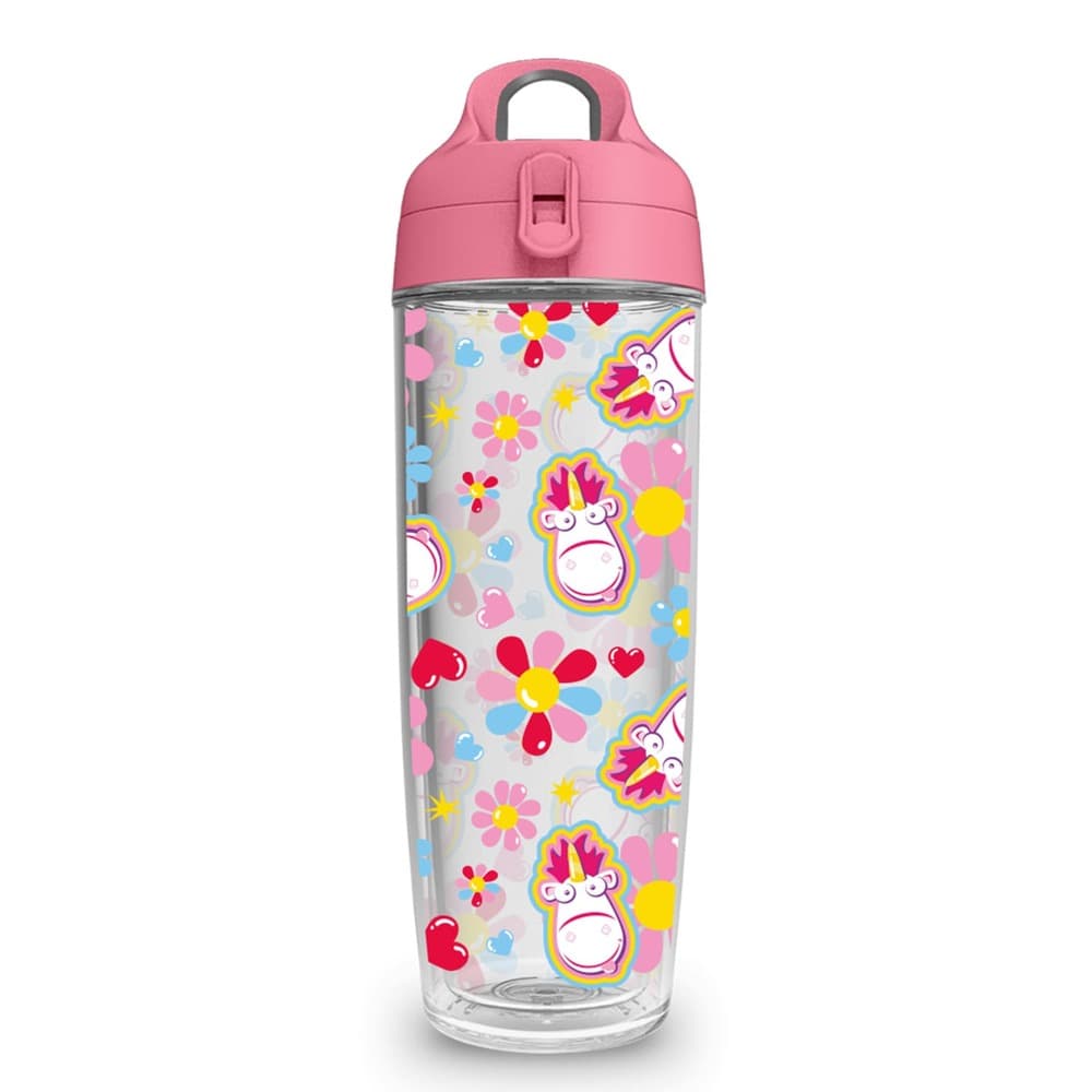 Garrafa 600ml Minions Fluffy Flower — imagem 1 de 3